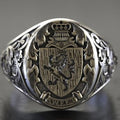 Royal Crest Ring – Heritage Lion Signet