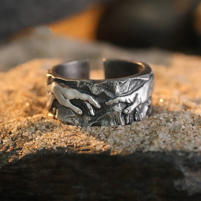 Creation Touch Ring – Divine Connection Band